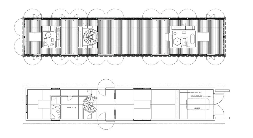 FIRST FLOOR & GROUND FLOOR PLANS